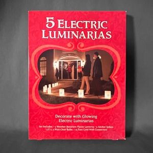 5 Electric Luminarias